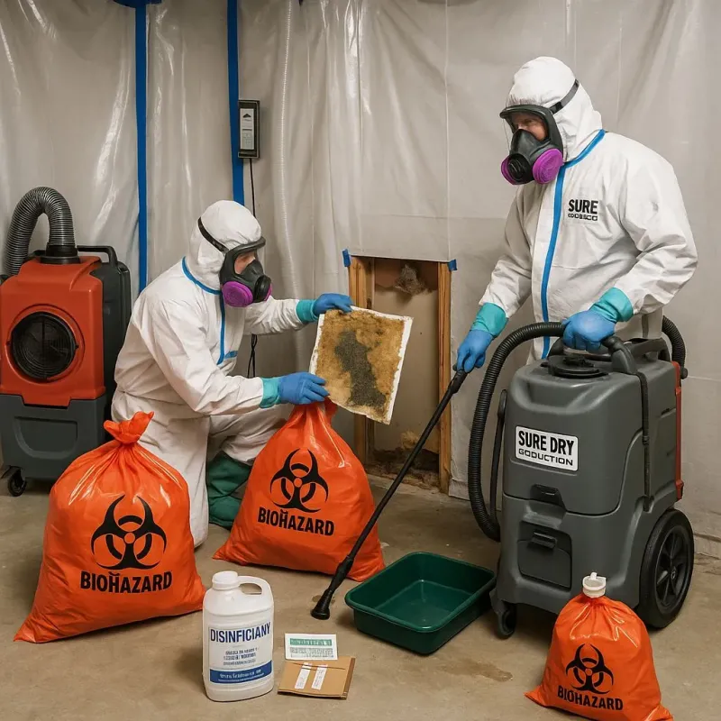 Contaminated Water Handling Protocols process in Salem, NC
